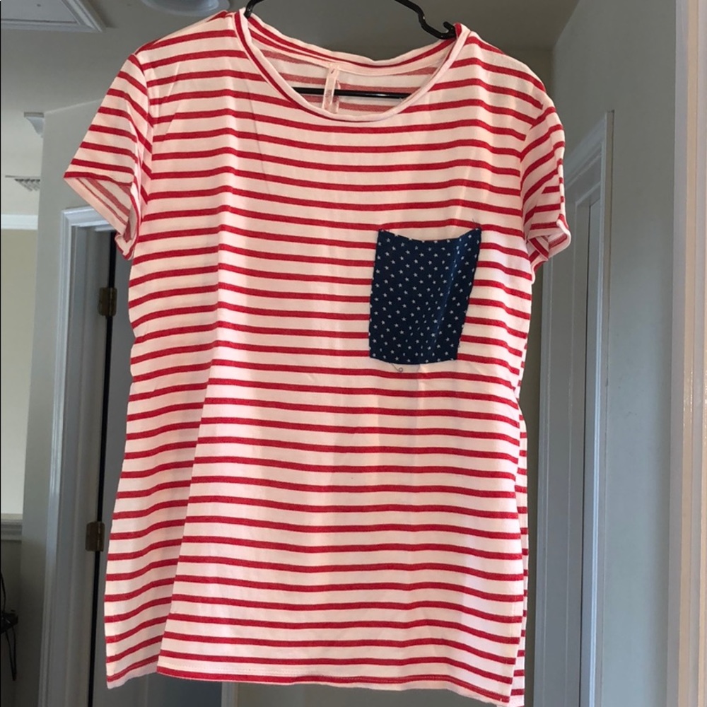 My stary flag top